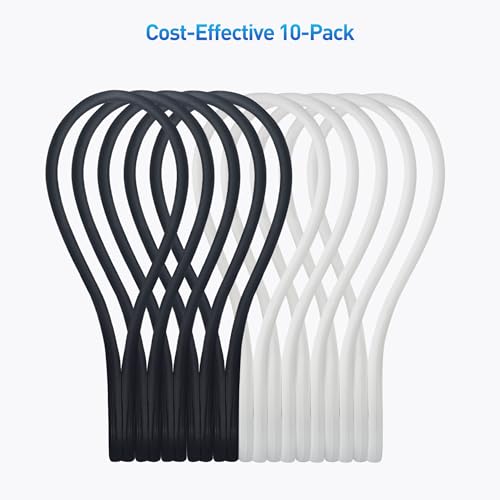 Cable Matters 10-Pack Ultra Strong Silicone Magnetic Cable Ties - style: 10-Pack