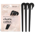 Kitsch Elastic Hair Tie Cutter Tool - Black, 3pc Set - color: Black