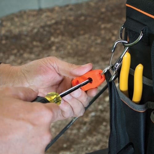 Klein Tools 85148 Screwdriver Set with Magnetizer/Demagnetizer for Magnetic Tips, Flathead and Phillips, Home Improvement, 9-Piece - style: 8-Piece Screwdriver Set
