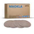 60 Pcs 6-Inch Mesh Sanding Discs, 80-320 Grit, Hook & Loop Mesh Pads for Random Orbital Sander - Durable, Anti-Slip, for Wood, Metal, Paint Finishing - style: 6 Inch Mesh Sanding Discs
