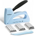 Light Duty Staple Gun for Wood, Upholstery Staple Gun for Classroom - color: Blue