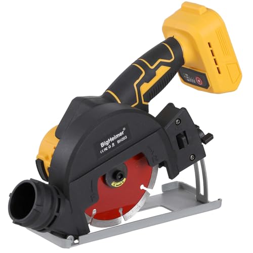 Brushless Mini Circular Saw for DEWALT 20V Battery, 2-in-1 Cutter & Grinder