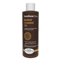 Furniture Clinic Boiled Linseed Oil | 250ml / 8.5 Fl Oz | Refined Oil for Wood Furniture, Stone & Metal | Fast Drying Glossy Finish | Restore & Protect | for Tables, Cabinets, Handles, & More - size: 8.5 fl oz