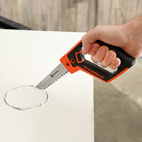 GreatNeck 12" Compass Saw - Precision Saw for Wood & Plastic, Drywall Cutting