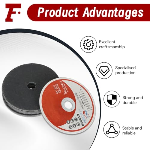 Cut Off Wheels 50 Pack 6 x .045 x 7/8 Inch Metal and Stainless Steel Cutting Discs for Angle Grinders - size: 50pcs 6"*0.045"*7/8"