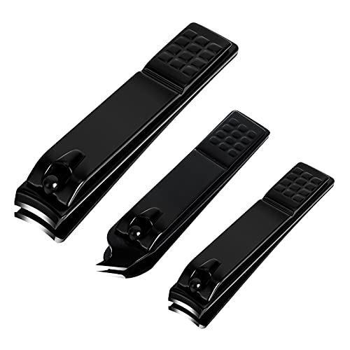 Aogeili Nail Clippers Set, Toenail Clippers & Fingernail Clipper Cutters - size: Large/Small/Oblique
