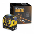 The Almighty Ruler Laser Tape Measure | Smart Range Finder | 196ft/ 60m - color: Yellow, style: 60m