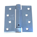 Hinge Outlet Stainless Steel Spring Hinge - 4 Inch Square - Highly Rust Resistant - 2 Pack - color: Stainless Steel, size: 4" x 4" Square (Pack of 2)