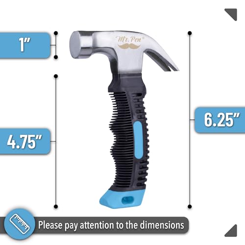 Mr. Pen- Claw Hammer, 8oz, Light Blue, Magnetic - color: Pastel Blue