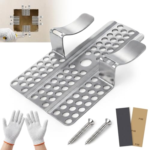 30 Pack Drywall Repair Clips, 1/2 Inch Stainless Steel Drywall Patch Kit
