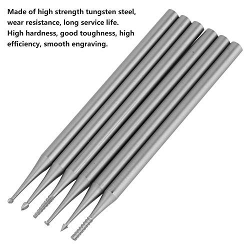 2.35mm Engraving Tungsten Steel Micro Sculpture Knife Carving Chisel Craft Tools Set for Micro-inlaid Items(#01)