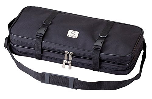 Mercer Culinary Double-Zip 17-Pocket Knife Case,Black - style: Double-zip 17-pocket Knife Case
