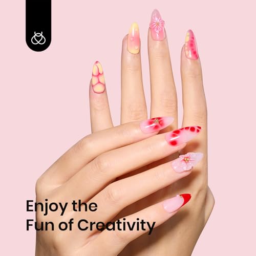 Beetles Blooming Gel Clear Nail Art Gel Polish UV LED 1Pcs 10ML - color: A - Clear ｜ Aura