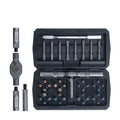 ANVANNA 42 in 1 Magnetic Screwdriver, Screwdriver Set, Multi Bit Ratcheting Screwdriver Set with Storage Case Repair Tool Kit for Computer, Eyeglass, Bicycles, Watch, Ring Doorbell, Furniture and DIY - color: Black Ratchet
