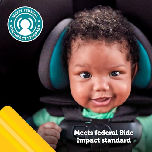 Safety 1st Grow and Go All-in-One Convertible Car Seat, Rear Facing, 5-40 lbs, Forward Facing (30–65 lbs), High Back Booster Seat 40-100 pounds, Iron Frost - color: Iron Frost, style: Original