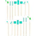 Nuenen 16 Pcs Small Household Cleaning Brushes for Deep Detail Cleaner