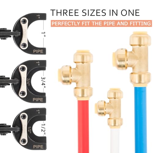 Push to Connect Pex Removal Tool for 1/2", 3/4", 1" Push Fitting