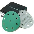 Serious Grit - 5-Inch 9-Hole P600 Grit Sanding Discs - 50 Pack Box - size: 600 Grit