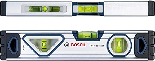 Bosch Professional 1600A016BN Spirit Level with Magnet System (Length: 25 cm, in Blister Packaging)
