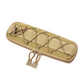 WYNEX Tactical Small Molle Pouch Nylon Knife Sheath for Belt Hunting Gear - color: Kahki - Large