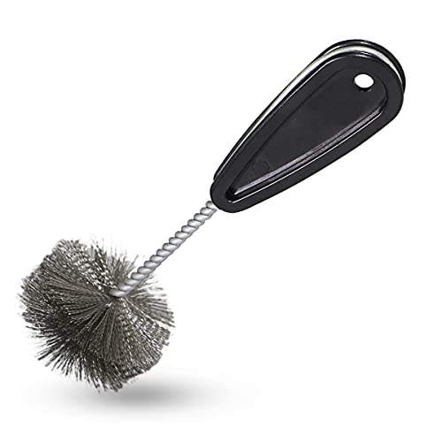SUPPLYGIANT 72434 Fitting Brush for Copper Pipe Cleaning with Plastic Handle , 2-1/2", Black - size: 2-1/2 in.