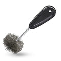 SUPPLYGIANT 72434 Fitting Brush for Copper Pipe Cleaning with Plastic Handle , 2-1/2", Black - size: 2-1/2 in.