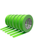 KREFINISH Painters Tape for Car - Green No Residue Automotive Masking Tape - Heat Resistant for Paint Booth, 0.7 Inches x 60 Yards, 6 Rolls - size: 0.7in-6rolls