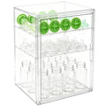 ERTIUANIO Baby Bottle Organizer for Countertop Cabinet Storage - size: Large, style: 3-Tier Single-Door