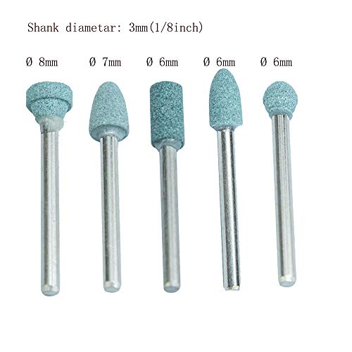 10 Pcs Various Shape Silicon Carbide Grinding Stone Sets