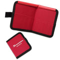 SPEEDWOX 10 Pockets Wrench Tool Organizer Bag, Tool Storage Bag for Mini Wrenches, SAE 5/32-7/16", Red Canvas Tool Organizer with Protective Flap - size: SAE Pouch