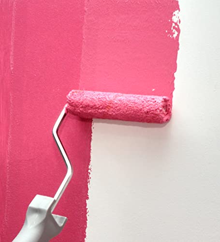 Voomey Microfiber Paint Roller Covers 4 Inch，1/3" Nap Mini Paint Roller Covers, Pack of 24,Small Paint Roller for Painting, Home Painting Supplies - size: 4 inch 24pcs