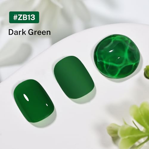 OpenLive 16.5ml Dark Green Nail Polish Large Volume Quick Dry Nail Polish - color: Dark Green