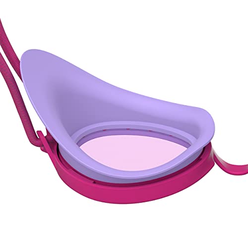 Speedo Kids' Swim Goggles Sunny G Ages 3-8 - color: Pink Yarrow/Vermillion