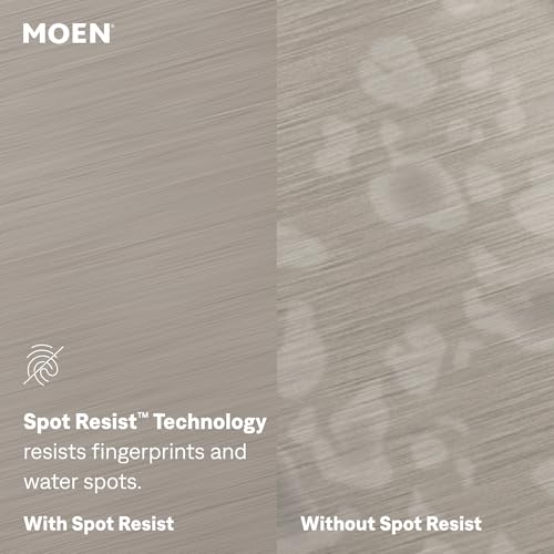 Moen Engage Spot Resist Brushed Nickel Six-Function 5.5-Inch Removable Handheld Showerhead with Magnetic Docking System, 26112SRN - color: Spot Resist Brushed Nickel, size: 5.5-Inch