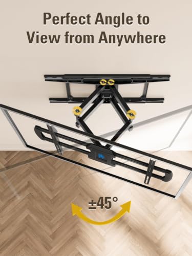 Mounting Dream TV Wall Mount for Most 42-84 Inch TVs, Full Motion TV Mount - size: For 42" to 84" TVs, 24" Studs