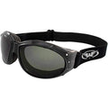 Global Vision Eliminator Dirt Bike Padded Motorcycle Riding Goggles for Men and Women (Black Frame/Smoke Lens) - color: Black Frame/Smoke Lens