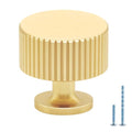 12 Pack Dresser Knobs Gold Cabinet Knobs, Brushed Brass Drawer Knob - color: Gold, size: 12 Pack