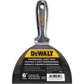 DEWALT 6" All Stainless Steel Joint Knife | One-Piece Premium Polished Metal Putty Blade | 2-406 - size: 6-Inch
