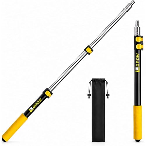 1.5-3FT Paint Roller Extension Pole, Sturdy Multi-Purpose Extendable Pole - size: 3 Feet
