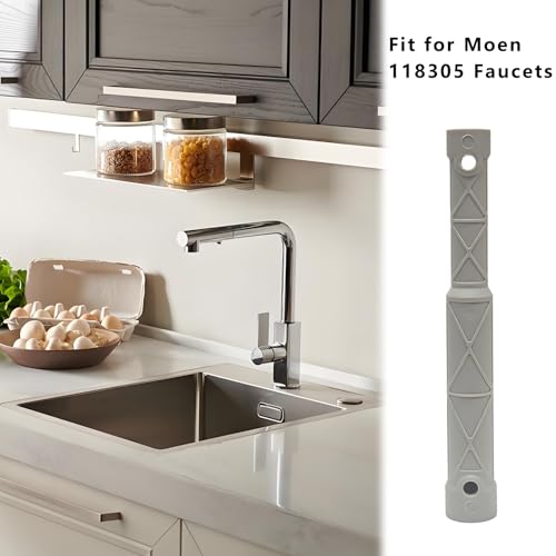 118305 Kitchen Faucet Installation Tool for Moen Kitchen Sink Faucet, Faucet Removal & Install Wrench for Sink Faucets, Faucet Tightening Wrench Tool (Grey)