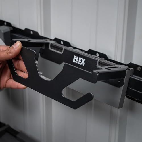 FLEX TRACK-LOCK Wall Mount Storage System Angle Grinder & Polisher Holder - FS1524 - style: Angle Grinder & Polisher Holder