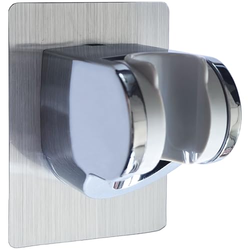 Shower Head Holder, Shower Bracket Hanger,Shower Wand Holder - style: Silver and Gray - 1 Pack