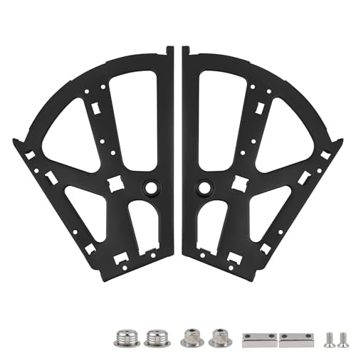 1 Pair 2 Layers Shoes Drawer Cabinet Hinges, Black Stainless Steel Shoe Cabinet Replacement Flip Plate Frames, Turning Rack Accessory for Home Kitchen Living Room - size: 2 Layers