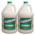 Titebond III Ultimate Wood Glue 1 Gal. (2 Pack) – Premium Professional Woodworking Adhesive, Waterproof, Strong Initial Tack, Interior/Exterior Use, Easy Water Cleanup – 1416 - size: 128 Fluid Ounce (2 Pack)