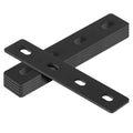 6 Pack 10" x 1-1/2"Mending Plates, Slot for 1/2" Bolt,5/32" Thick