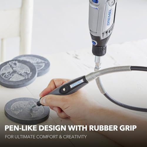 Dremel Flex Shaft Rotary Tool Attachment, Comfort Grip, 36” Cable (225-02)