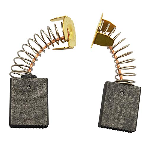 Electric Carbon Motor Brushes, 30Pcs Angle Grinder Carbon Brushes Replacement Repair Kit The Maintenance of Motors 6.5x13.5x18mm 153A - size: 153A
