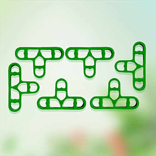 JINYO 10mm 3/8 inch 100pcs Bricklaying Spacer Stone Wall Spacer Brick laying Clips White Black Green Blue colorful Brick Wall Spacer Masory Paving Spacer Mortar Bricklaying Tile Brick Jointing Spacer - color: Green