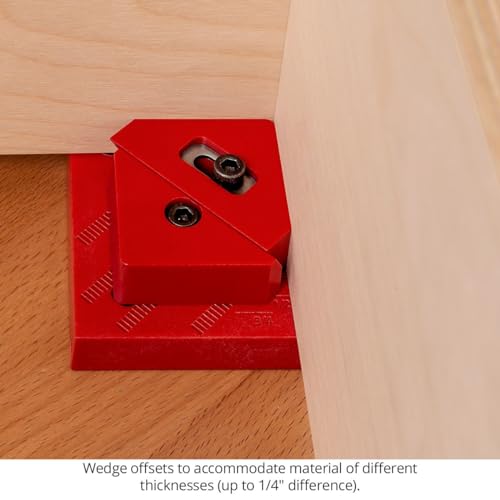Woodpeckers M2 Box Clamps, 2 Pack, Versatile Woodworking Clamps for Quick and Easy 90 Degree Joints