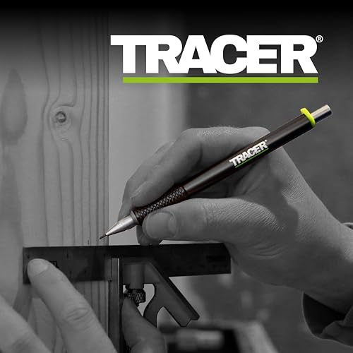 Tracer Pro 1.3mm All Metal Carpenter Pencil, 24X Leads and Site Holsters - style: 1.3mm Precision